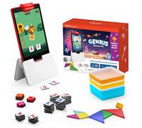 Osmo-Genius Starter Kit para Tablet Fire + Noche de Juegos Familiares Bubbles, 6 a 10 años en adelante, Color Stem Toy Base incluida Exclusiva de Amazon, 7 Games/Plus (Oacvien 901-00033)