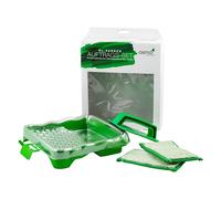 Osmo Huile Kit de couleurs de commande avec farbwanne, Porte-dosette et 2 vliespads