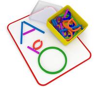 Osmo - Little Genius Sticks & Rings - 2 Juegos educativos - Edades de 3 a 5 años - Imaginación, formación de Letras y Creatividad - para iPad o Tablet Fire - Juguete Stem (Requiere Base Osmo -
