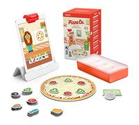 Osmo Pizzería Pizza Co. Starter Kit-Edad 5-12-Habilidades de comunicación y matemáticas iPad Base Incluido, de 5 a 10 años en adelante, Color sí, 3.5 x 6.5 x 9.5 Inches (901-00043)