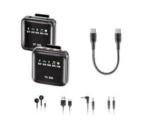 Osmond 1 a 1 conector tipo C M33 Micrófono Lavalier inalámbrico con grabación de abeja, micrófono en , micrófono con cancelación de ruido
