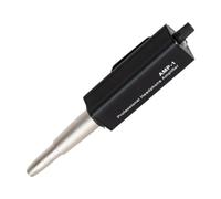 Osmond 1 convertidor de amplificador de auriculares Xlr a 3,5 mm, convertidor de auriculares portátil, negro y plateado para rendimiento en escenario