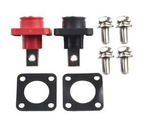 Osmond 2 Conectores de Terminal de Batería, Adaptador de Conector de Batería de Almacenamiento Sin Tapa, 150 A