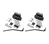 Osmond 2 Juegos de Accesorios para Puente de Guitarra de Vibrato de Puente Doble Oscilante Tabla de Cuerdas Juego Completo de Vibrato