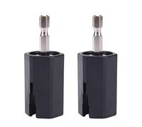 Osmond 2 unidades serías enrollador cuerda extractor de tobillo de ajuste reemplazar taladro eléctrico para guitarra baja kit de herramientas de reparación
