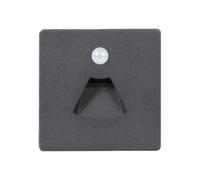 Osmond 3W LED Sensor de Movimiento Noche Luz LED Incrustado Escalera Paso Impermeable Luz con Sensor de Movimiento para RV Remolque, B