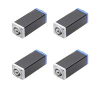 Osmond 4 Conectores de Acoplamiento Powercon para Fuente de Alimentación, Cabezal de Extensión para Luz de Escenario DMX512.