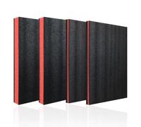Osmond 4 Espumas para Caja Herramientas (45 X 30 X 5 cm y 45 X 30 X 2,5 cm), Insertos Espuma Shadow para Estuches, Láminas Polietileno para Almacenamiento Caja Herramientas.
