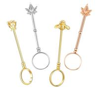 Osmond 4 piezas soporte clip dedo anillo anillo dedo soporte modo soporte soporte