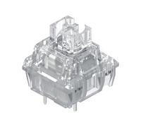 Osmond 45 interruptores de eje estático de hielo V2 de 39 gf, eje lineal silencioso para teclado mecánico, ejes, interruptores de teclado personalizados