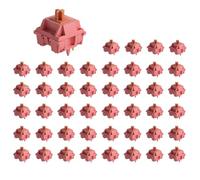 Osmond 45 Interruptores Lineales de 5 Pines y 40 GF, Lubricados, de Tono Bajo Profundo, Compatibles con Teclados Mecánicos MX.