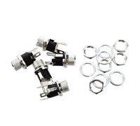 Osmond 5pzs 5.5mmx2.1mm Enchufe Jack de Potencia DC Conector Hembra de Montaje en Panel