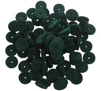 Osmond 90Pcs Teclado de piano Arandela Piano Fieltro Balance Rail Punzonado Arandelas Reparación de piezas Útil Herramienta de afinación de piano