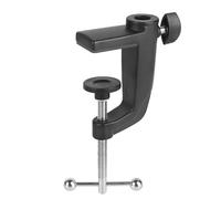 Osmond Accesorios de Soporte de Puerta de Micrófono, Clip de Base de Aluminio Espesado