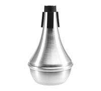 Osmond Accesorios para Sordina de Cuerpo Recto para Principiantes Más Débiles Sordina Portátil Sordina de Trompeta de Aleación de Aluminio
