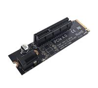 Osmond Adaptador de Conversión de Ranura NGFF A PCI-e X4. Tarjeta de Expansión de Puerto M2 A PCIE Compatible con la Interfaz PCI-e X1, X4, X8 y X16 PH47B.