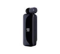 Osmond Auriculares inalámbricos Bluetooth con pantalla digital LED, clip de cuello, retráctil, con cable, fácil de instalar