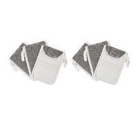 Osmond Bolsa de Ahorro de Jabón de 6 Piezas, Bolsa de Jabón Exfoliante Exfoliante Corporal Soporte de Esponja Bolsas de Cuerda Colgantes para Baño O Ducha