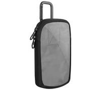 Osmond Bolsa de Almacenamiento Portátil para MP3/MP4 con Hebilla A Prueba de Polvo y con una Práctica Ventana Transparente para Uso Directo, Color Negro