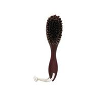 Osmond Caballo Pelo Ondulado Cepillo para la Barba Peine para el Cabello Manejar de Madera Peine Grande Curvado Hombres Peines de Cabello Natural Herramientas para Peinar