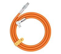 Osmond Cable de Datos Mecánico de Doble Codo Giratorio de 180° de Tipo C A Tipo C. Cable de Carga Rápida y Transferencia de Datos para Tabletas y Portátiles de 2 M.