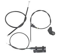 Osmond Cable de LiberacióN del Capó del Cable Bowden del Motor de 3 Piezas para E39 525I 530I 51238176595 51238190754 51238176596