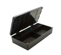 Osmond Caja de Pesca, Caja de Aparejos para Carpas, Señuelos, Anzuelos, Línea, Alimentador, Estuche de Plástico para Almacenamiento, Caja de Aparejos para Grupos de Anzuelos de Carpas.