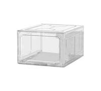 Osmond Caja Plástico Duro para Zapatos Deportivos, Caja Plástico para Zapatos, Caja Almacenamiento Zapatos A Prueba Polvo, Zapatero, Gabinete Apilable, Caja Almacenamiento