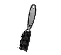 Osmond Cepillo Peine Tijeras Limpieza Barber Shop Piel Fade Vintage Cabeza Forma Escultura Negro