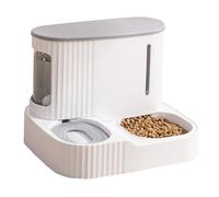 Osmond Comedero Automático para Perros y Gatos, Cuenco de Agua, Dispensador de Almacenamiento de Alimentos para Mascotas.