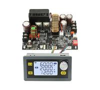 Osmond Convertidor de impulso antihipertensivo CNC de 1200 W CC 6-70 V, fuente de alimentación ajustable, entrada de voltaje constante 20 A/1200 W, módulo de módulo Buck