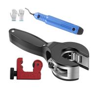 Osmond Cortador de Tubos con Trinquete, Cortador de Tubos de 1/4 Pulg. A 7/8 Pulg., Cortador Compacto de Tubos 2 en 1 para Espacios Reducidos, Cortador de PVC con Trinquete.