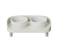 Osmond Cuenco elevado inclinado para gatos, platos altos ergonómicos sin estrés, elevados para gatos con soporte antideslizante, color