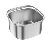 Osmond - Cuenco para perros de 3 L, cuenco para perros de acero inoxidable de 101 onzas, sin derrames, gran capacidad, cuenco para comida para perros, alimentación lenta, fácil de usar,