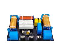 Osmond Divisor de Audio de 3 Vías y 700 W para Altavoces. Filtro Divisor de Audio de Alta Fidelidad de 1 Alta Frecuencia y 2 Bajas Frecuencias para Cine en Casa.