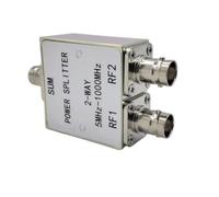 Osmond Divisor de Potencia de 5 MHz A 1000 MHz, Divisor de Potencia 1 A 2, Combinador, Conector BNC para Comunicación Inalámbrica.