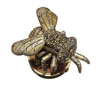 Osmond Escultura Decorativa de Abeja de Metal, Adorno de Abeja de simulación, Escultura de Abeja Reina, decoración de Interiores, Abeja de Resina 3D
