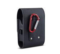 Osmond Estuche de Transporte para Telémetro de Golf, Riñonera Protectora para Dispositivos de Golf, Minibolsa Resistente de PU con Hebilla, Color Negro.