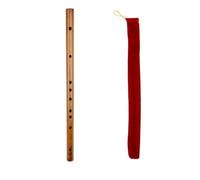 Osmond F Key Meibet Mini Piccolo, bolsa de terciopelo, flauta de bambú para instrumentos musicales nacionales