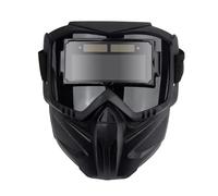 Osmond Gafas de Soldadura con Oscurecimiento Automático, Protector de Trabajo, Banda Ajustable, Máscara de Soldador de, Cubierta