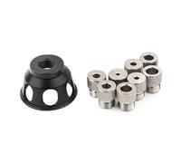 Osmond Guía de Perforación Vertical para Carpintería, Posicionador de Plantilla para Agujeros de Bolsillo, Herramientas de Perforación para Carpintería, Localizador Recto