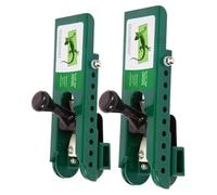 Osmond Herramientas para Instalación de Revestimiento de Fibrocemento - Calibre de Solape Compatible de 3/8 de Pulgada con Ranuras Ajustables, Paquete de 2