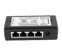 Osmond Inyector Poe de 4 puertos, adaptador de alimentación Ethernet 4,5 (+)/7,8 (-), entrada Dc12V-Dc48V para cámara IP