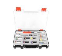 Osmond Juego de 17 Llaves de Vaso Hexagonales Multiusos de Cambio Rápido con Puntas para Taladro Percutor, Llave Inglesa y Taladro Eléctrico.