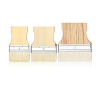 Osmond Juego de 3 pinceles de , pincel grande de 3/4/5 pulgadas para pinturas al óleo y acrílicas
