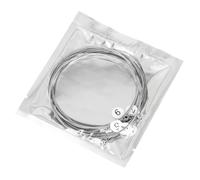 Osmond Juego de 6 Cuerdas para Guitarra Eléctrica, Bobinado de Aleación de Alto Carbono y Acero Niquelado, Accesorio para Músicos.
