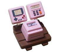 Osmond K04 - Kit de teclas de teclado 3 en 1 para teclas mecánicas, clásicas, retro, lindas teclas personalizadas, color rosa, fácil de instalar