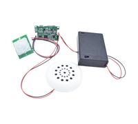 Osmond Kit de Reproductor de Música MP3 con Módulo de Grabación y Sensor Infrarrojo PIR. Compatible con Descarga USB Sin Tarjeta TF. ¡Hazlo Tú Mismo