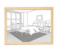Osmond LáMpara de Noche LED con Pintura de Luz, LáMpara de Noche, LáMpara de Mesa, DecoracióN de Pared, Dormitorio, DecoracióN del Hogar, Regalo B-3 Colores-S