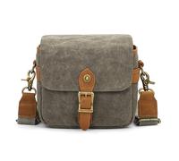Osmond Lienzo Bolsa de la Cámara SLR Mini Bolsas de Mensajero Único Impermeable Resistente Al Desgaste Hombro Fotografía Mochilas Ejército Verde